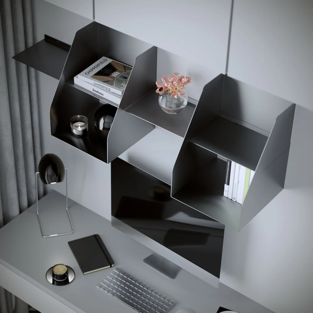 accessori da parete blade ag metal design